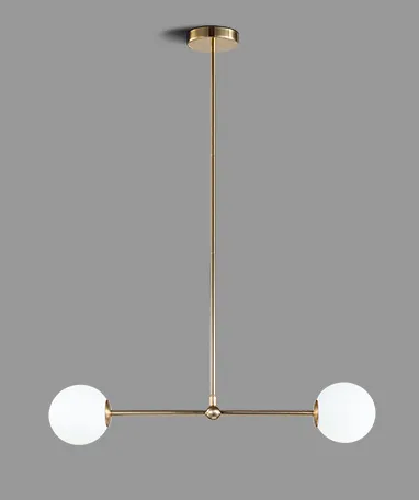 Steinar Modern Minimalist Antique Gold Pendant Light