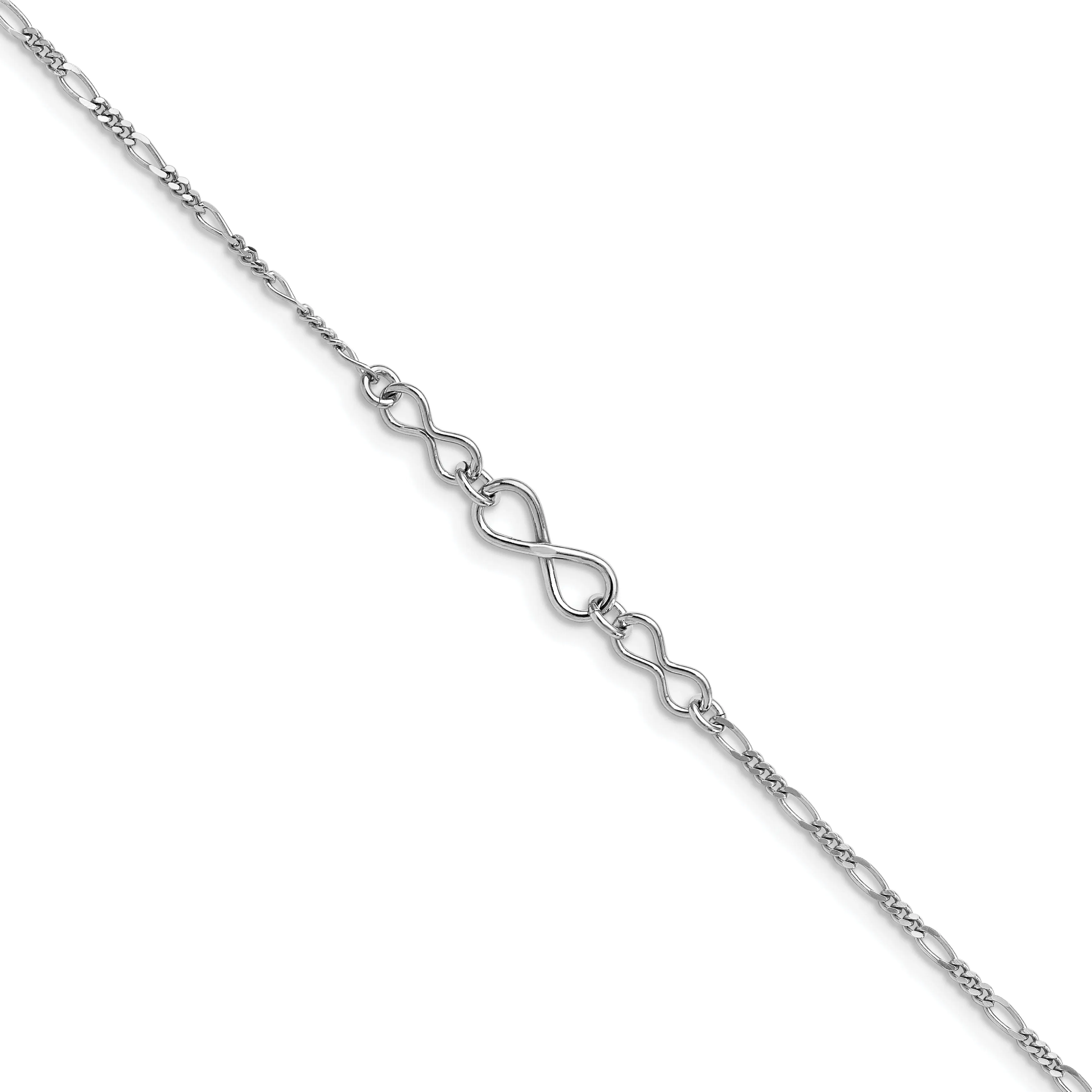 Sterling Silver Infinity Anklet