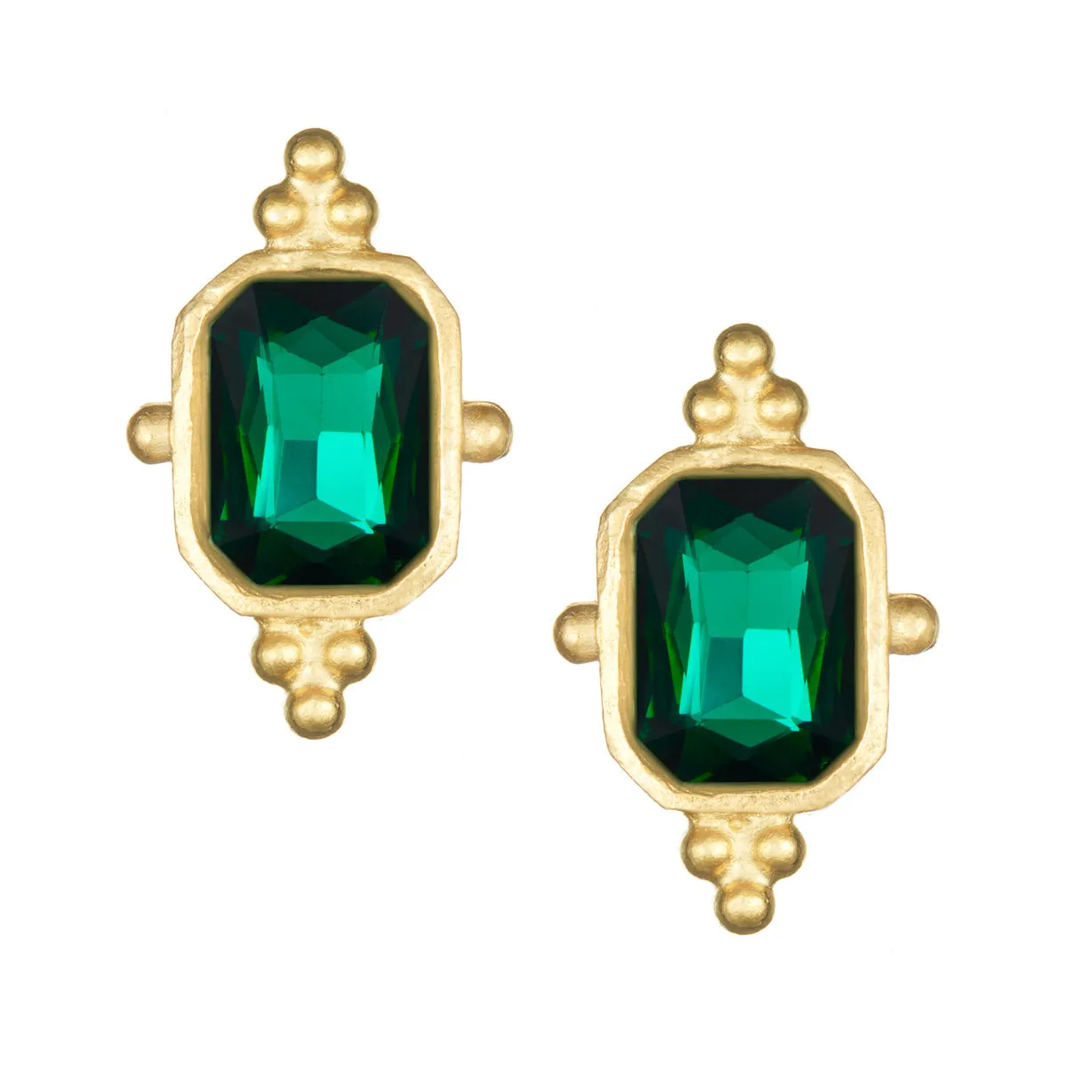 Susan Shaw Collins Studs - Evergreen