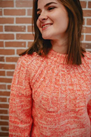 The Poet Coral Sweater - PLUS