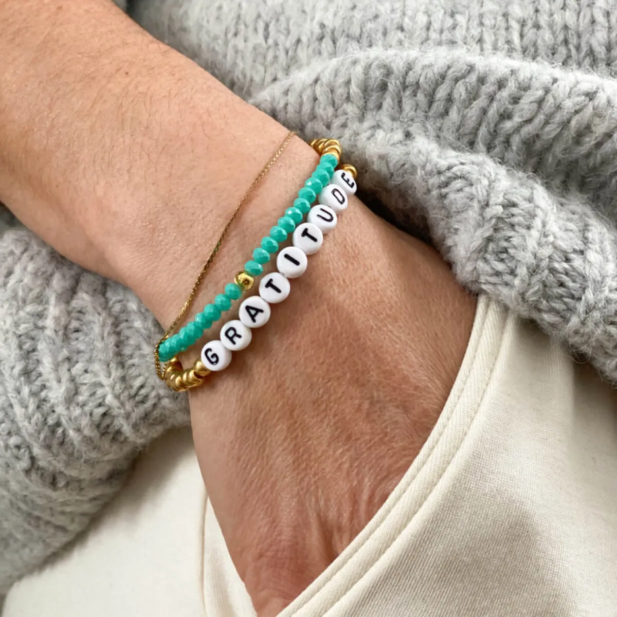 The Single Beaded Bracelet