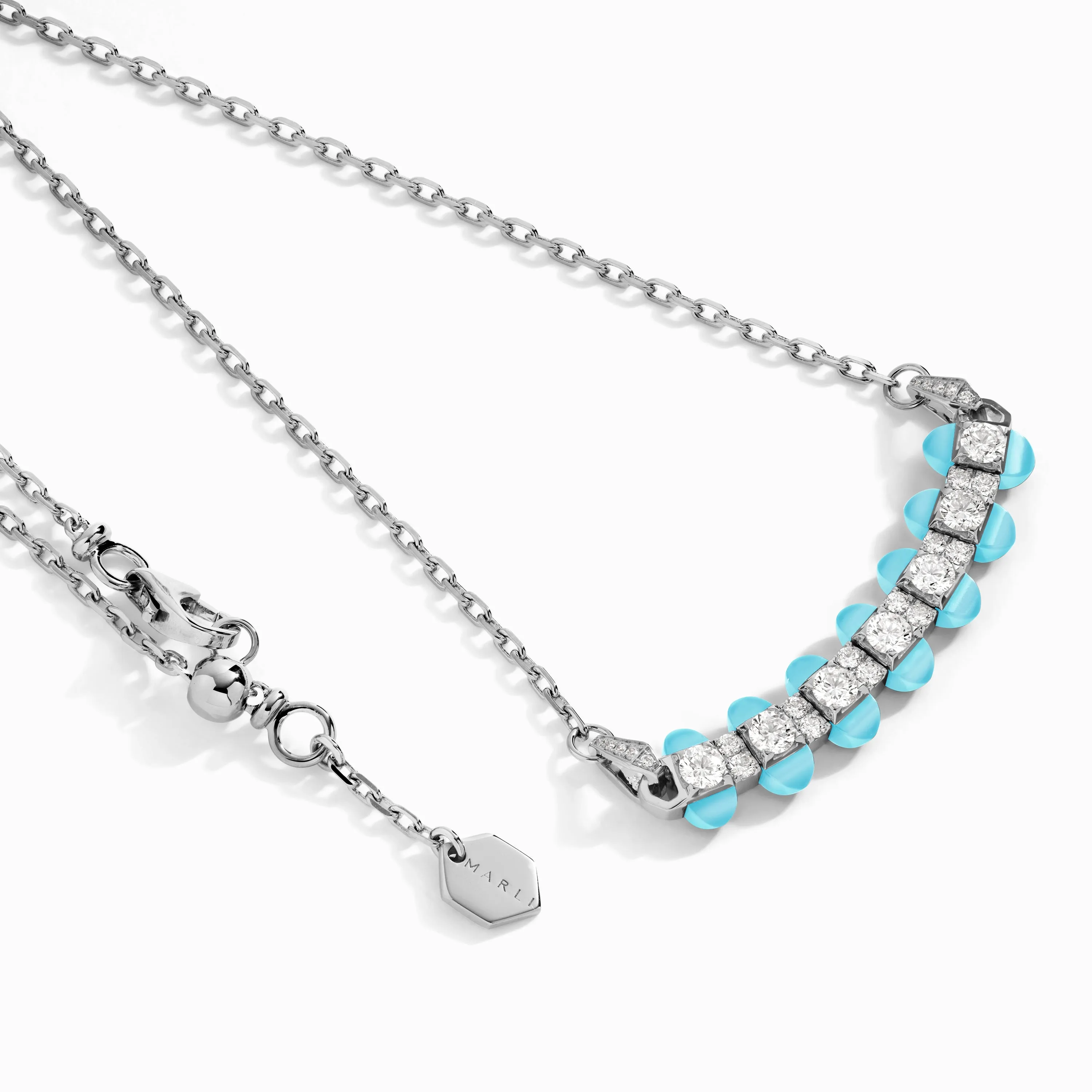 Tip-Top Diamond Necklace