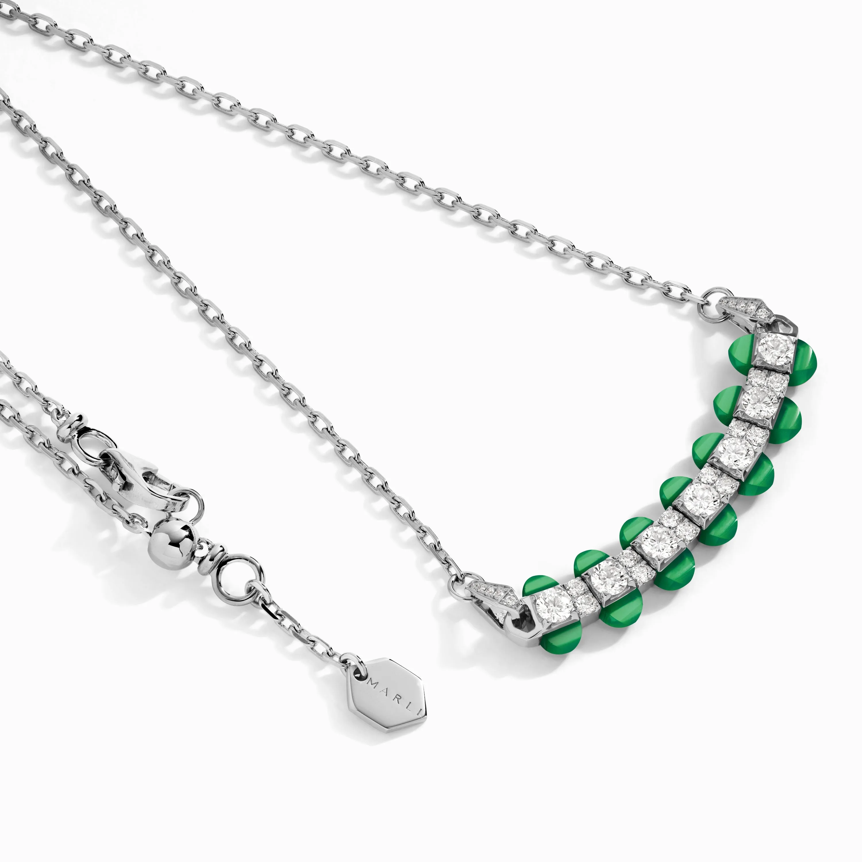 Tip-Top Diamond Necklace