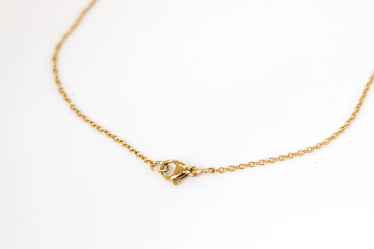 Triangle anklet, gold tone ankle bracelet, tiny triangle, personalised jewelry