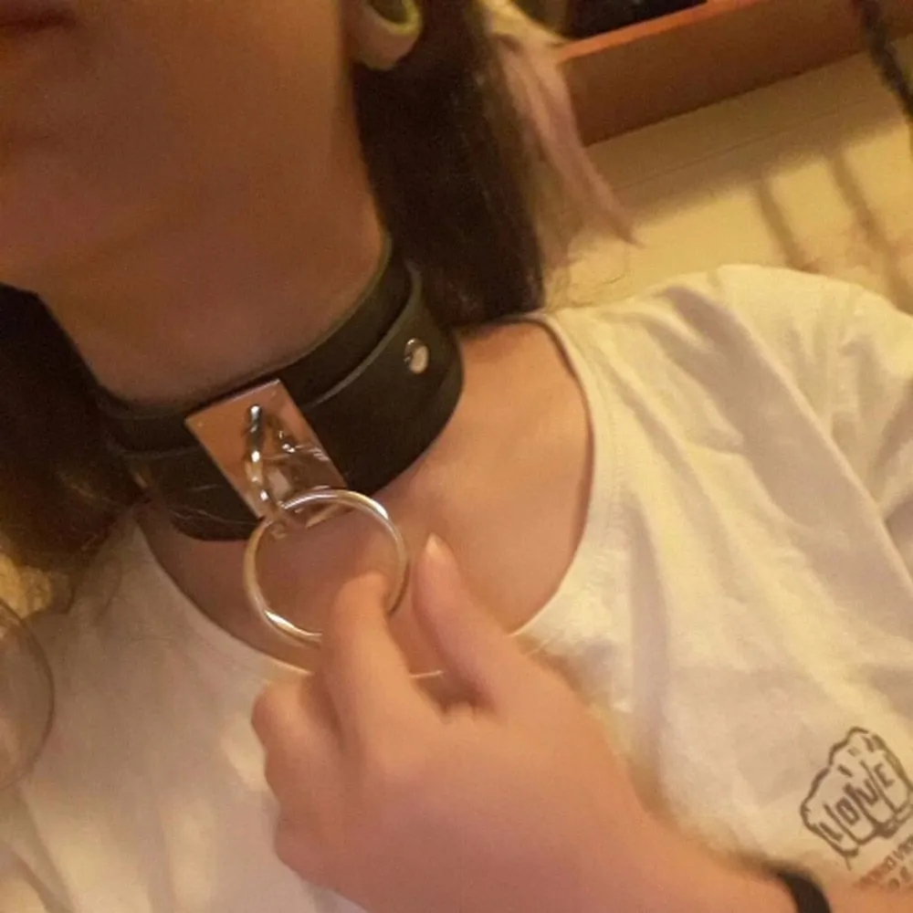 'Trick' PU Ring Choker