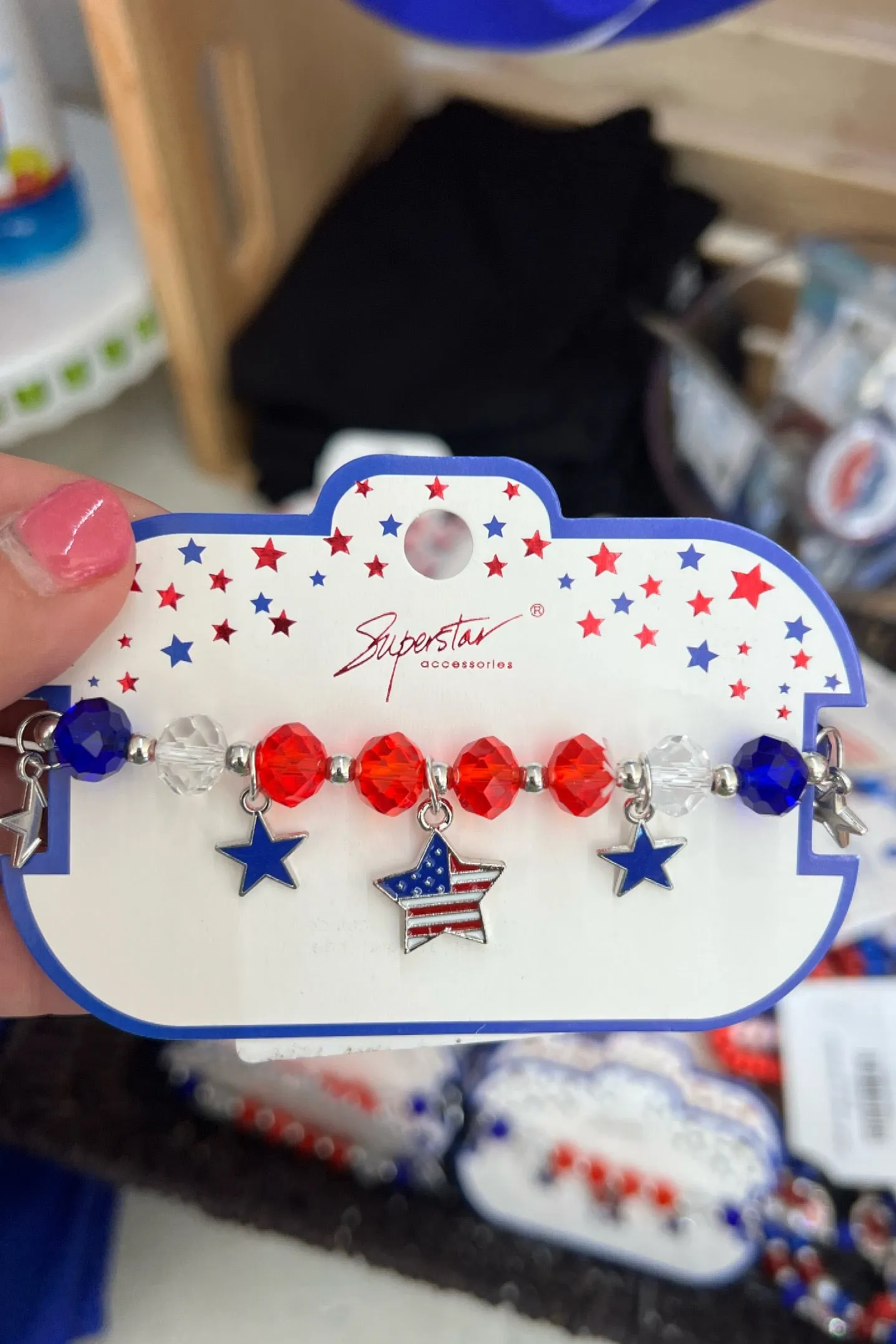 USA charm bracelet