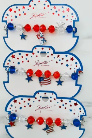 USA charm bracelet