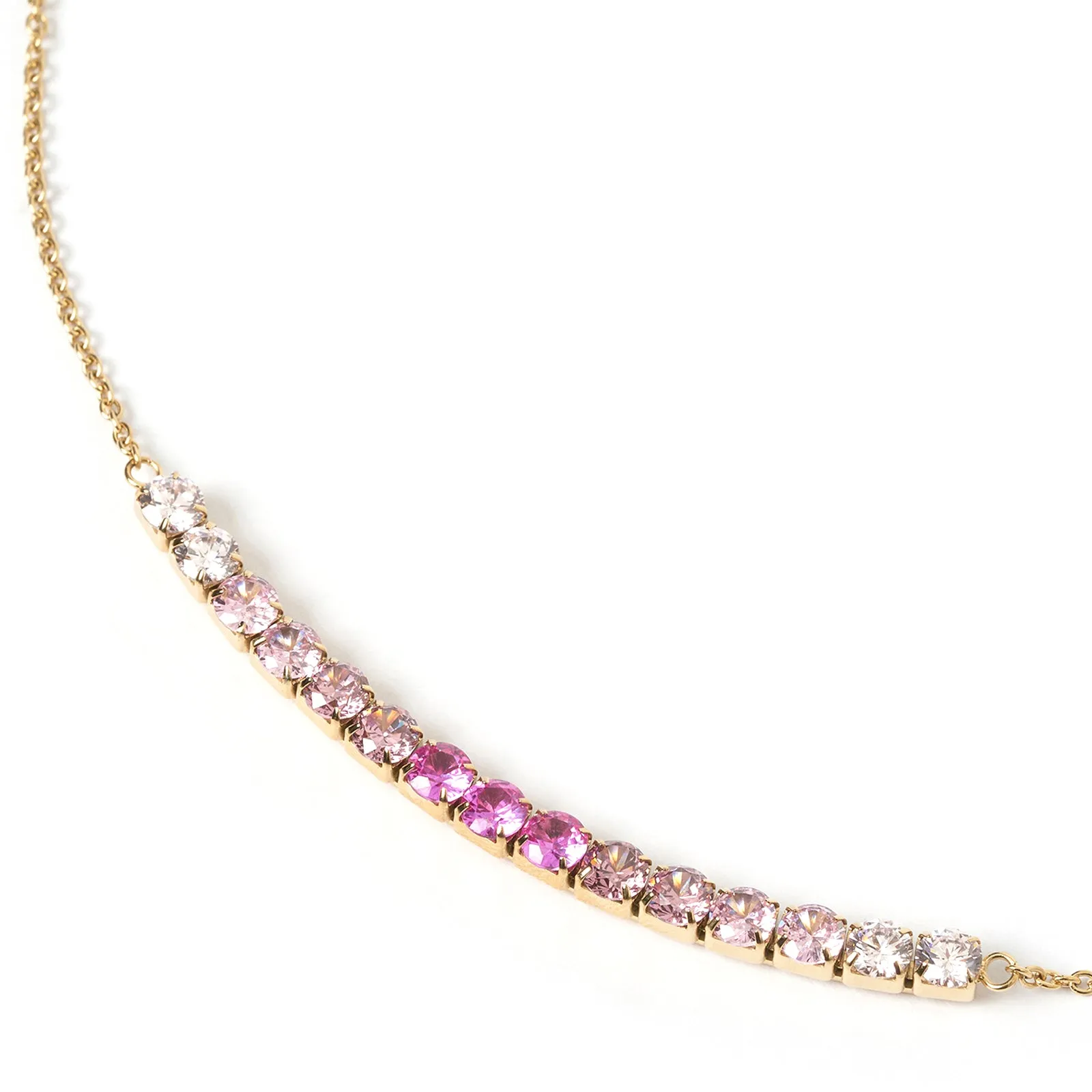 Zalia Gold Necklace - Rose