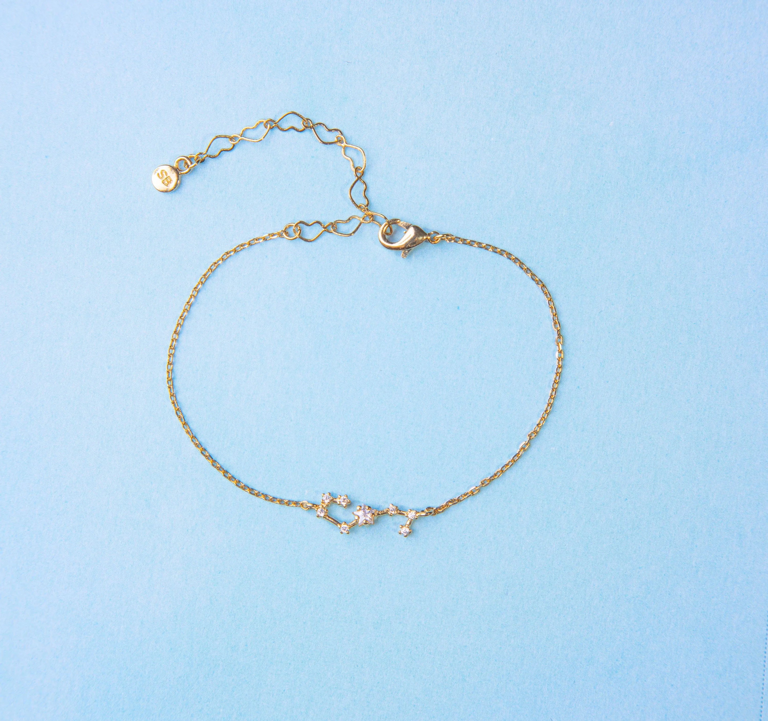 Zodiac Constellation Bracelet with Zircon