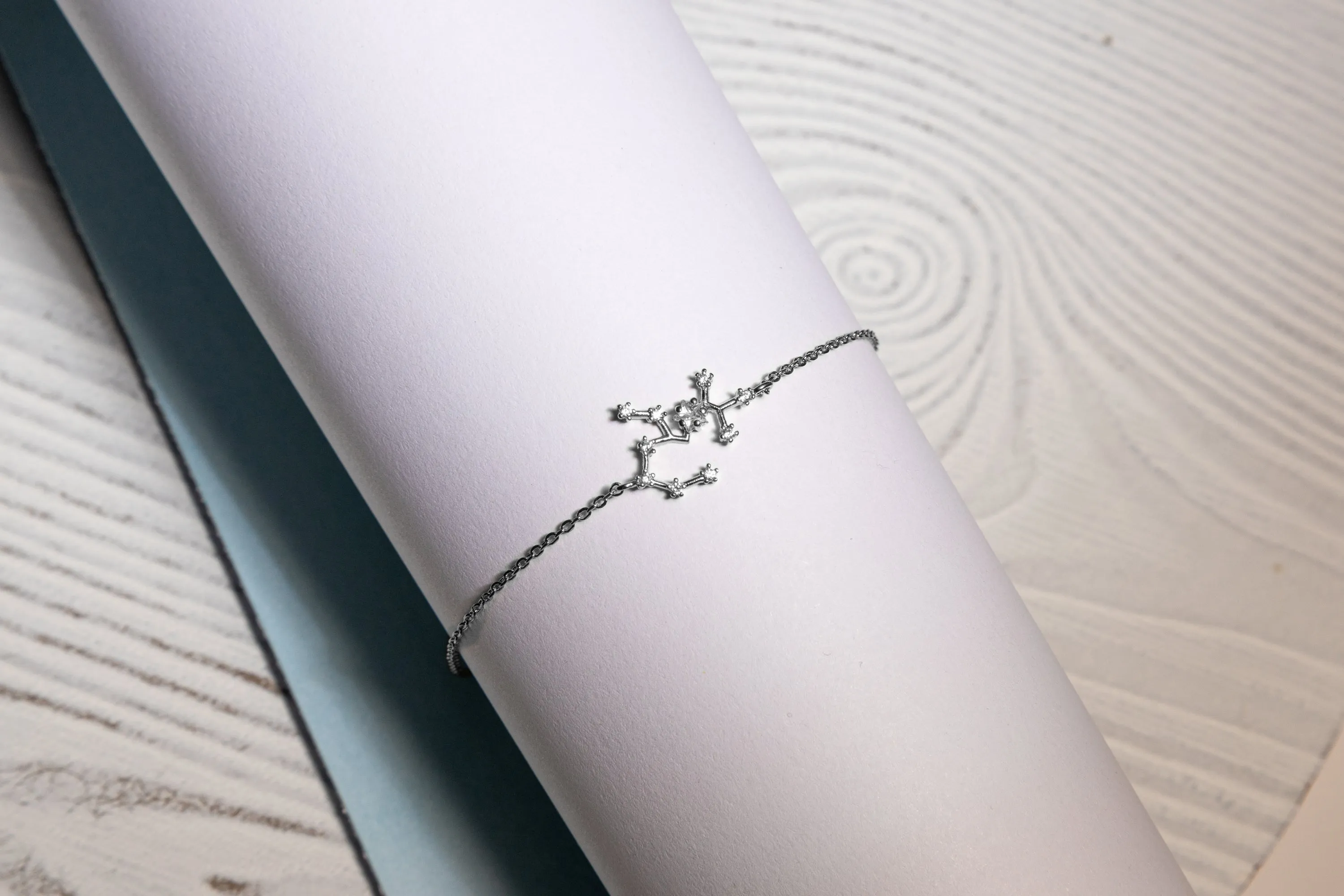 Zodiac Constellation Bracelet with Zircon